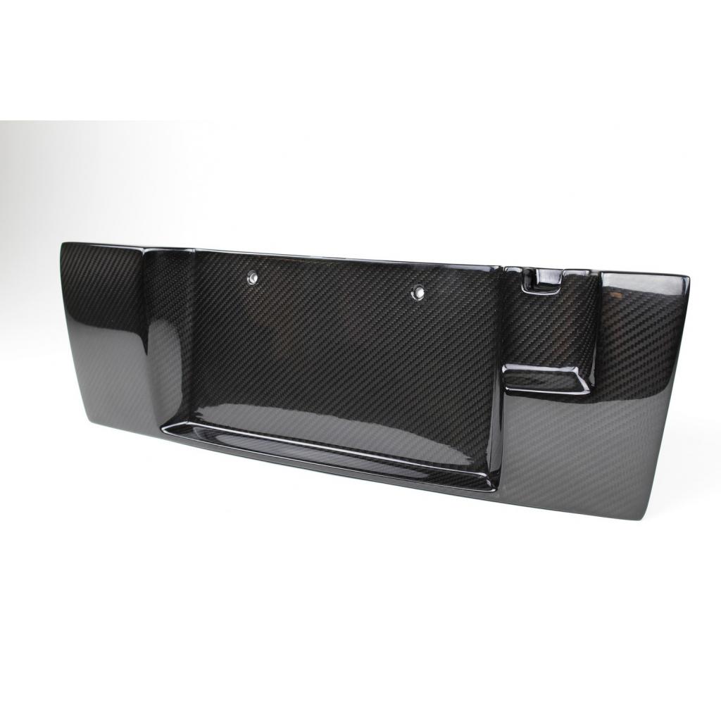 APR Performance Carbon Fiber License Plate Backing for DBA – R35 Nissan GTR