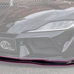 KUHL Ver.2 90R-GT Front Diffuser for A90 / A91 Toyota GR Supra, Outlined
