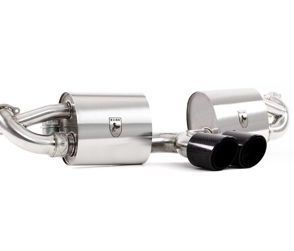 Kline Innovation Valvetronic Exhaust System for 982 Porsche 718 Cayman & Cayman S