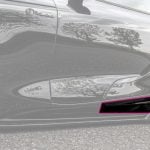 KUHL Ver.2 90R-GT Side Step Covers for A90 / A91 Toyota GR Supra, Outlined