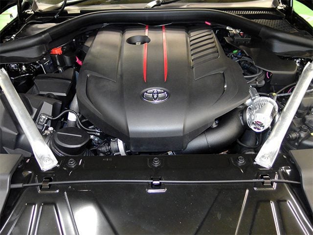 HKS SSQV IV Blow-Off Valve for A90 / A91 Toyota GR Supra, Installed