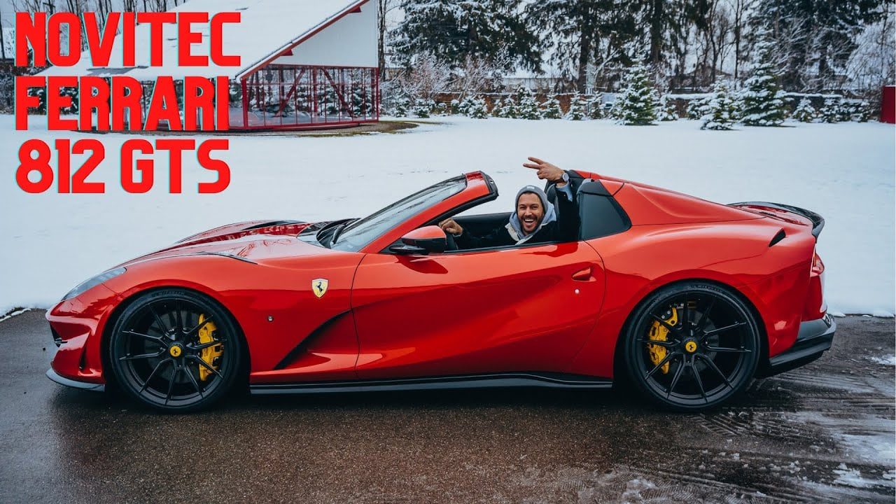 NOVITEC Aluminum Spacers for Ferrari 812 Competizione, GTS and