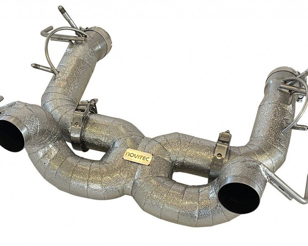NOVITEC Race Exhaust System w/o Flap Regulation for Ferrari SF90 Stradale & Spider