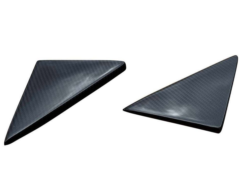 NOVITEC Carbon Side Window Triangle Covers for Ferrari SF90 Stradale & Spider