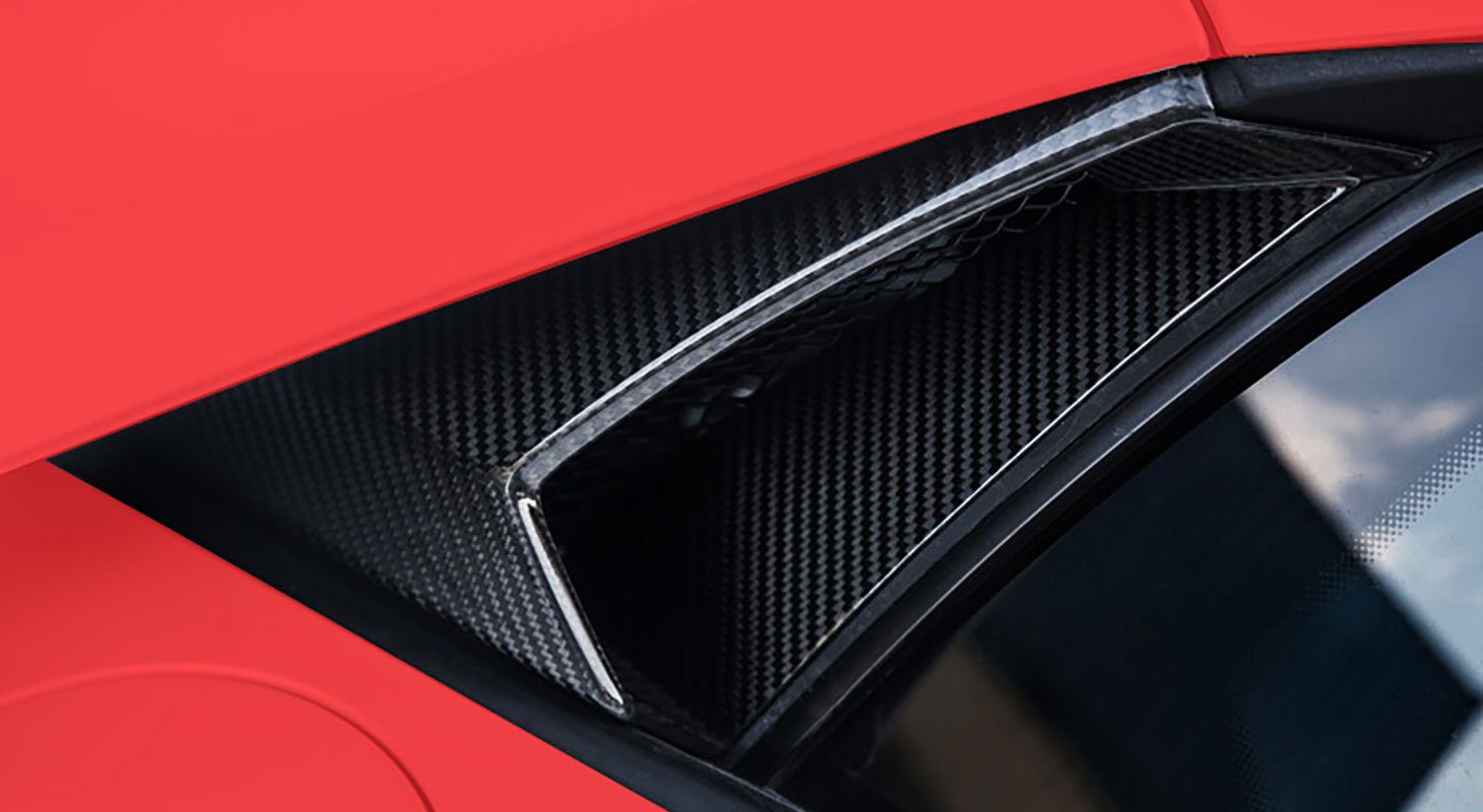 NOVITEC Carbon Side Window Air-Intakes for Lamborghini Huracán / Evo ...