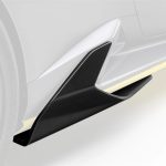 Vorsteiner VRS Program Carbon Side Rockers for LP640-2 Lamborghini Huracan STO in Glossy Finish Installed on STO - Side Rocker Highlighted