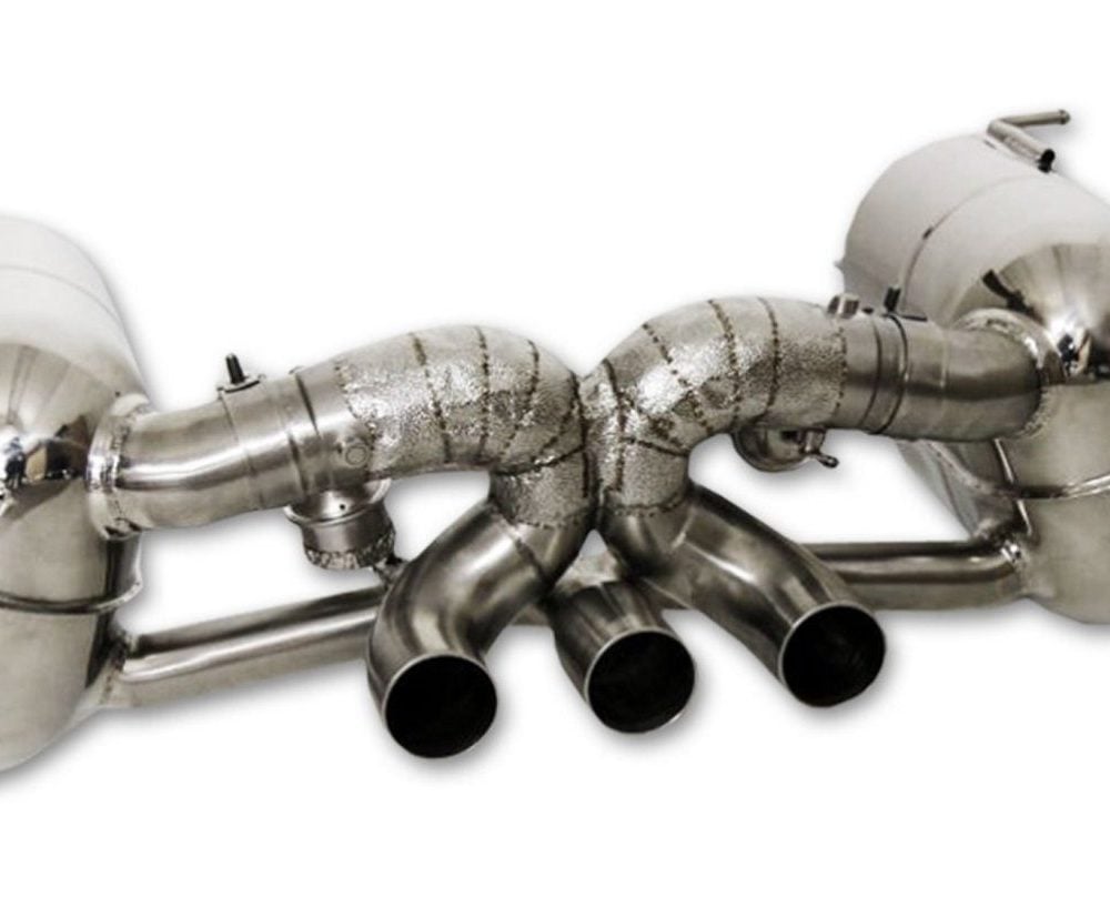 NOVITEC Race Exhaust System with Flap Regulation for Ferrari 458 Italia / Spider