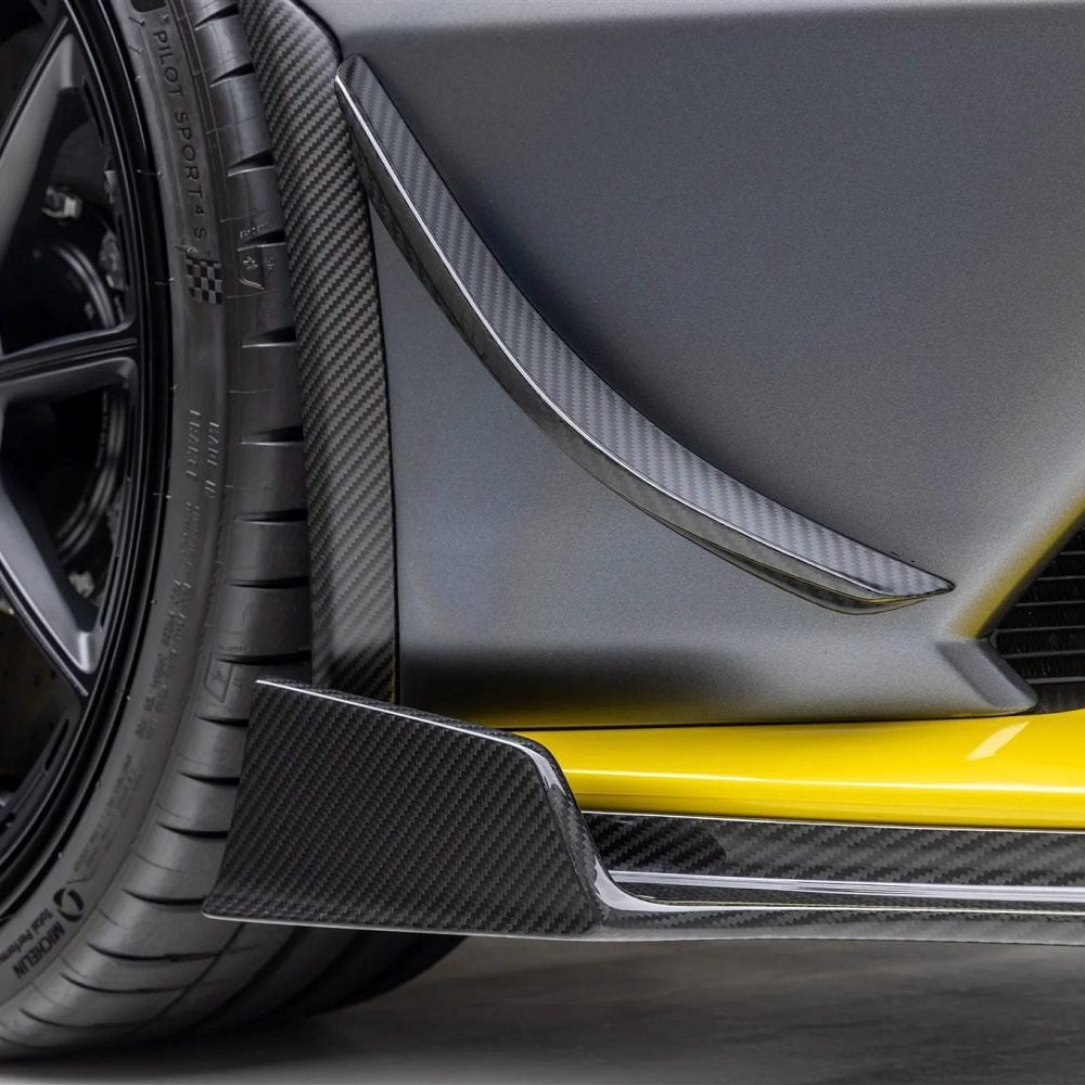 Vorsteiner VRS Program Carbon Front Bumper Canards for LP640-2