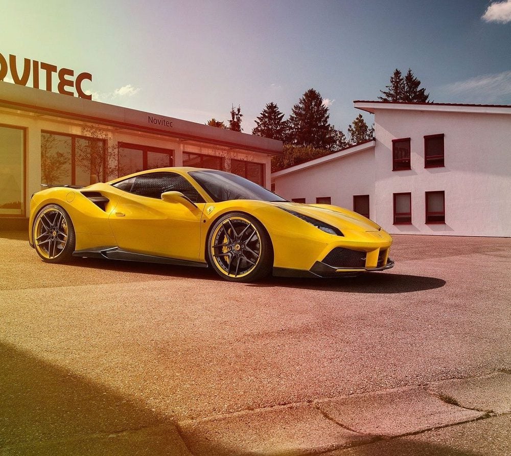 NOVITEC Front Spoiler Lip for Ferrari 488 GTB / Spider