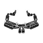 Capristo 987.2 Race Exhaust Set - Front Top View