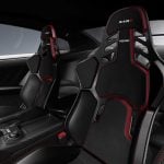 NISMO Left & Right JDM Carbon Bucket Seats for R35 Nissan GT-R, Installed Passenger Side View