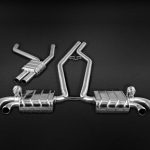 Capristo ECE Valved Exhaust w/ Mid-Pipes for 958 Porsche Cayenne