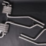 Capristo Valved Exhaust w/ Mid-Pipes for 958.1 Porsche Cayenne Turbo / S