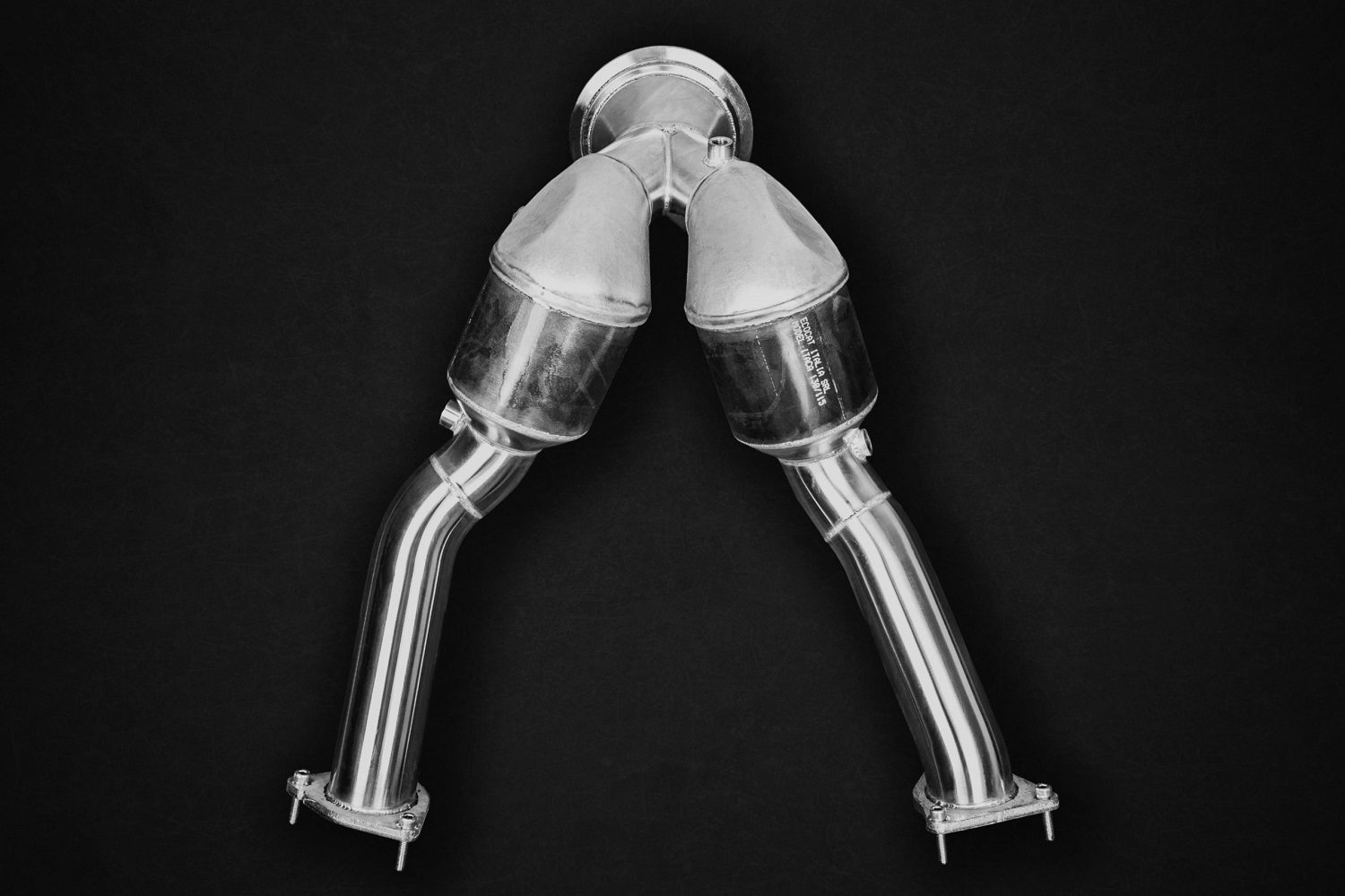 Capristo 250 Cell Sport Catted Downpipes for 95B Porsche Macan S