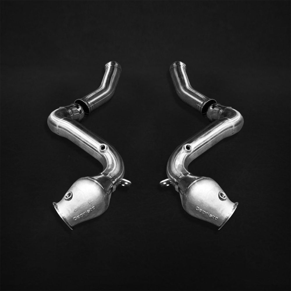 Capristo Race Downpipes for W205 Mercedes-AMG C63