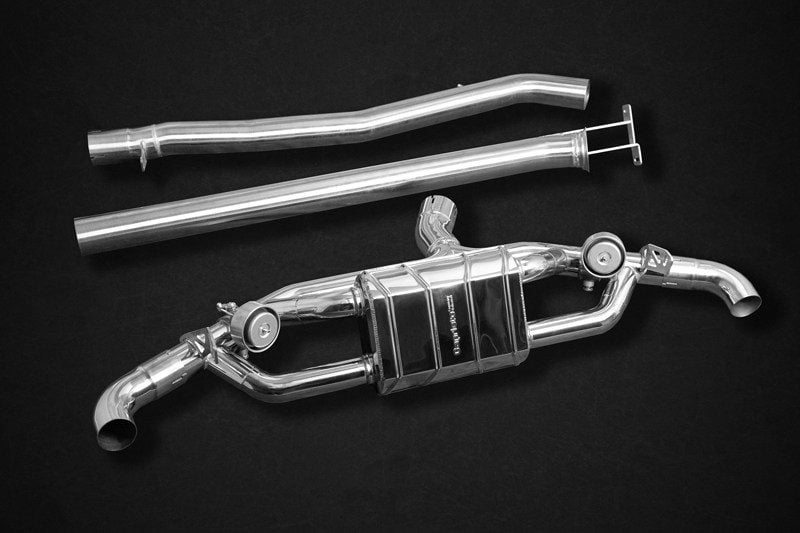 Capristo Valved Exhaust System for C118 Mercedes-AMG CLA45