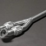 Capristo Y-Pipe Silencer Replacement w/ Secondary Race Pipes for R35 Nissan GTR