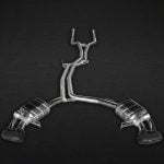 Capristo Valved Exhaust w/ Mid-Pipes for 95B Porsche Macan S & Turbo