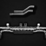Capristo Valved Exhaust w/ Mid-Pipes & Carbon Tips for 536 Porsche Cayenne S