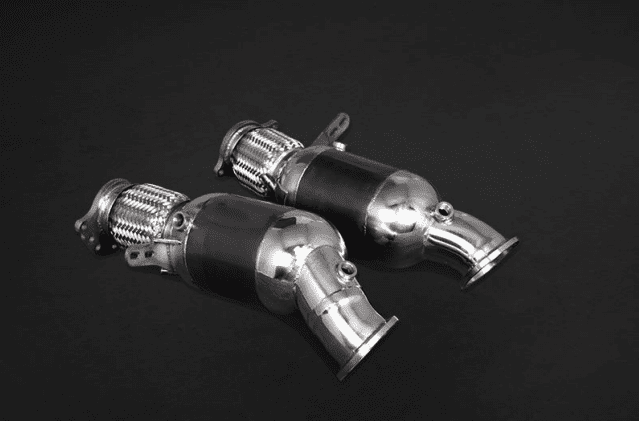 Capristo 250 Cell Sport Cat Downpipes for Rolls Royce Cullinan