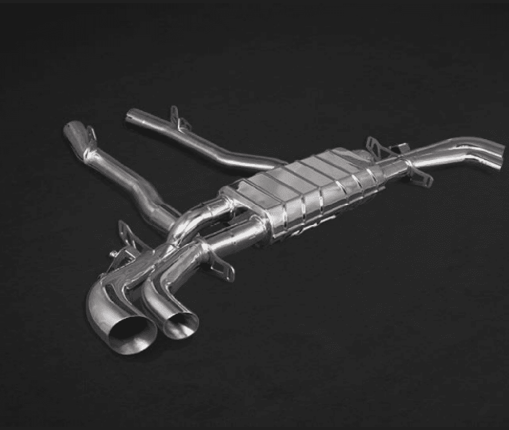 Capristo Exhaust System w/ Mid-Pipes & 200 Cell Sport Cats for Rolls Royce Cullinan