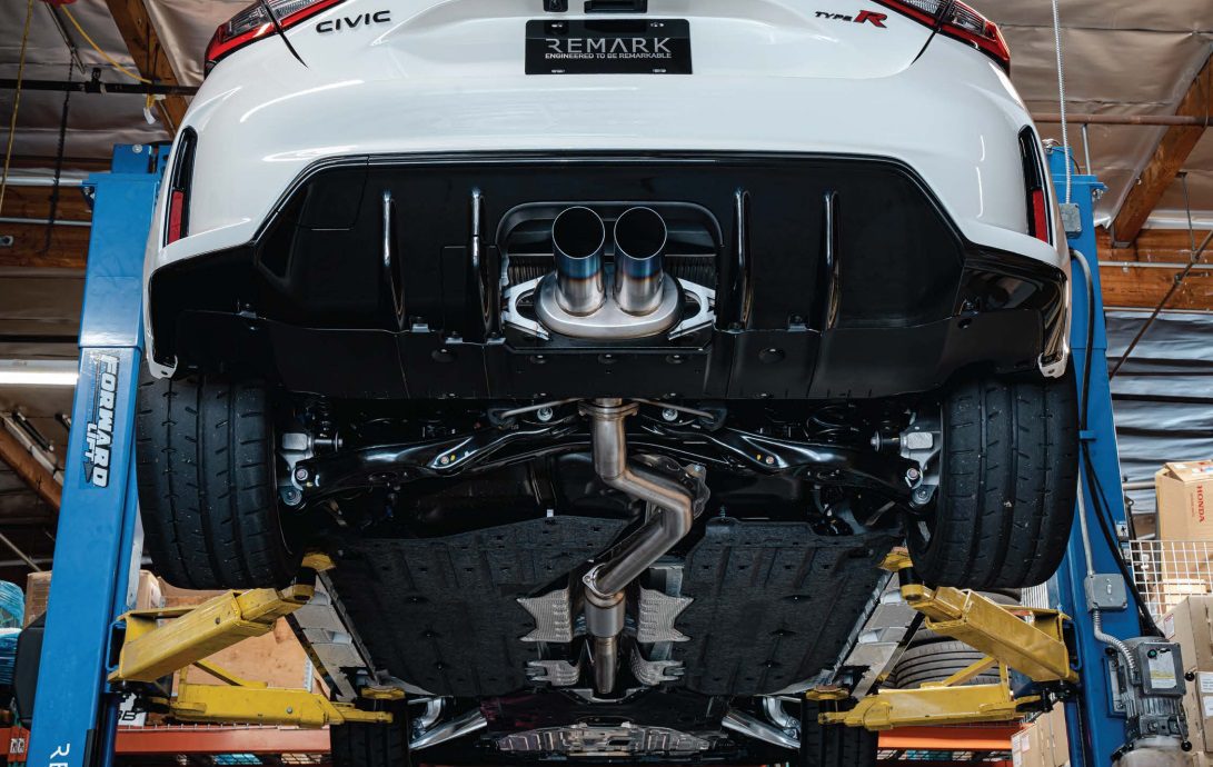 Remark Sports Touring (Link Loop) Catback + Front Pipe Exhaust System 2017-2021 Honda Civic Type R FK8