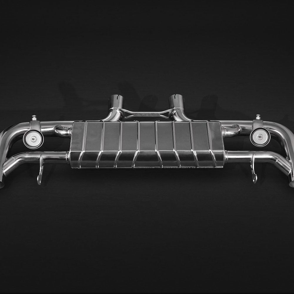 Capristo Valved Exhaust with Mid-Pipes for X253 Mercedes-AMG GLC 63 / S