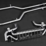 Capristo Valved Exhaust System w/ Mid-Pipes for C197 Mercedes-Benz SLS AMG Black Series [02MB03303001BLK]