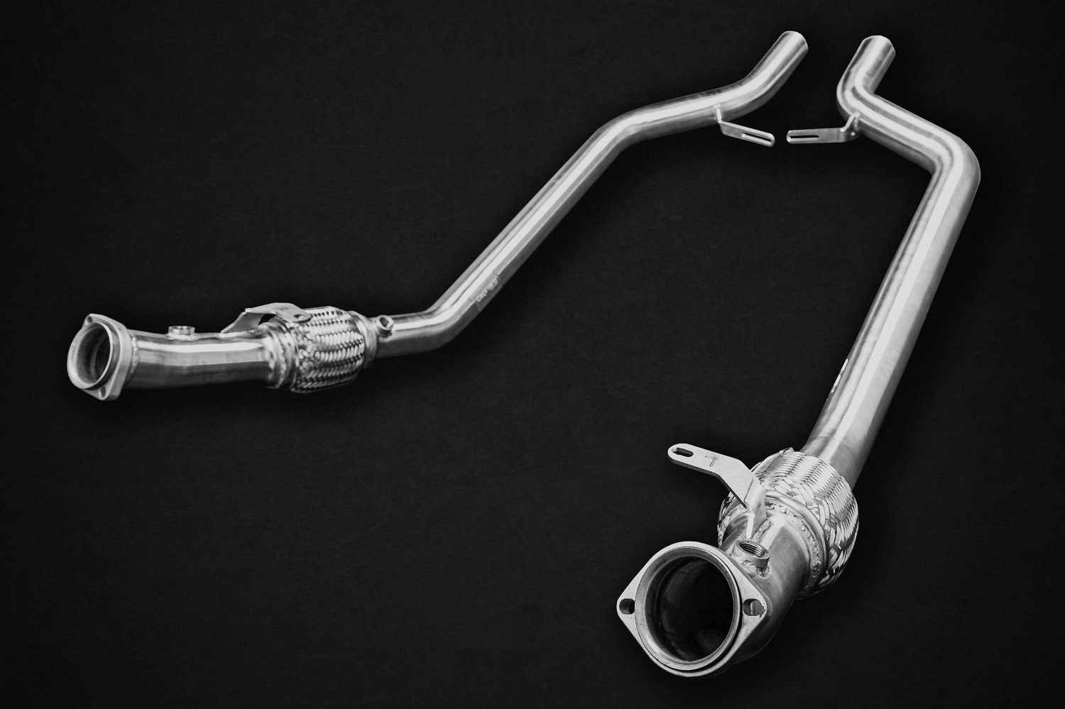 Capristo Middle Silencer Spare w/ Race Pipe for R231 Mercedes-Benz SL63 AMG