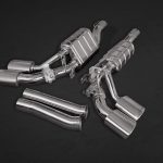 Capristo Valved Dual Mufflers for W463A Mercedes-AMG G63