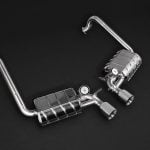 Capristo Valved Exhaust with Stainless Tips (PSE) for 981 / 982 Porsche Boxster / 718 Boxster / Cayman / 718 Cayman
