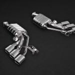 Capristo ECE Valved Triple Mufflers for W463A Mercedes-AMG G63