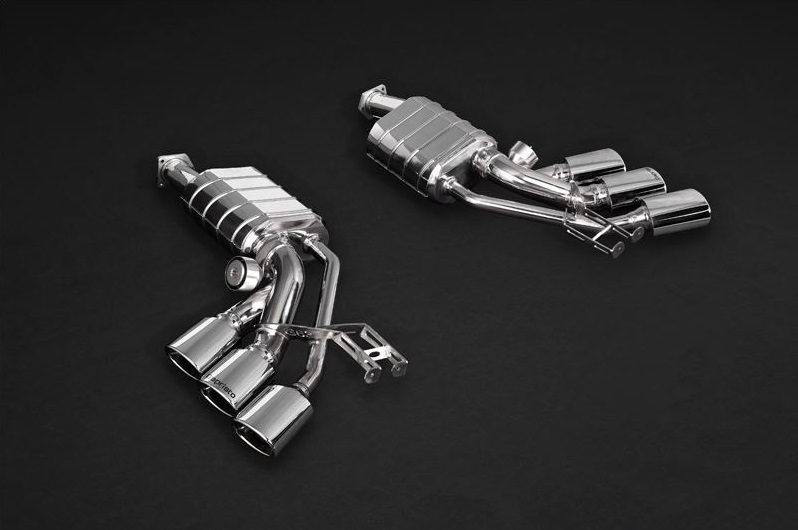 Capristo Valved Dual Triple Tip Mufflers for W463 Mercedes-AMG G63 / G500 / 550
