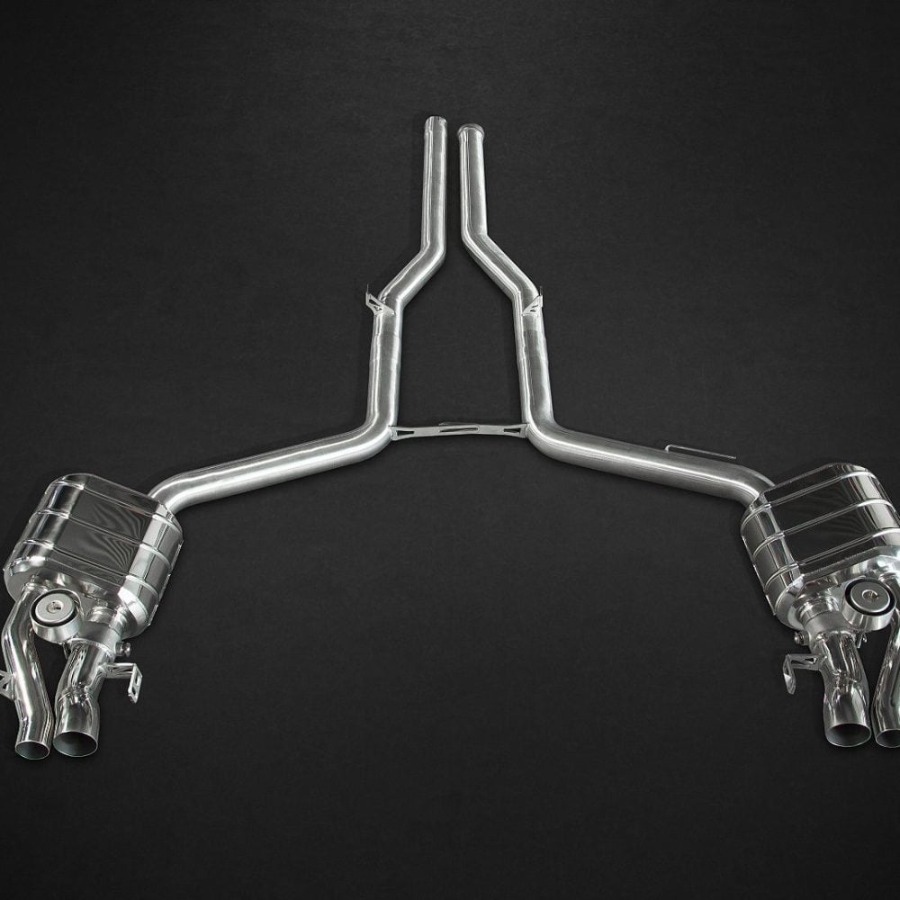 Capristo Valved Exhaust System for S212 Mercedes-AMG E63 