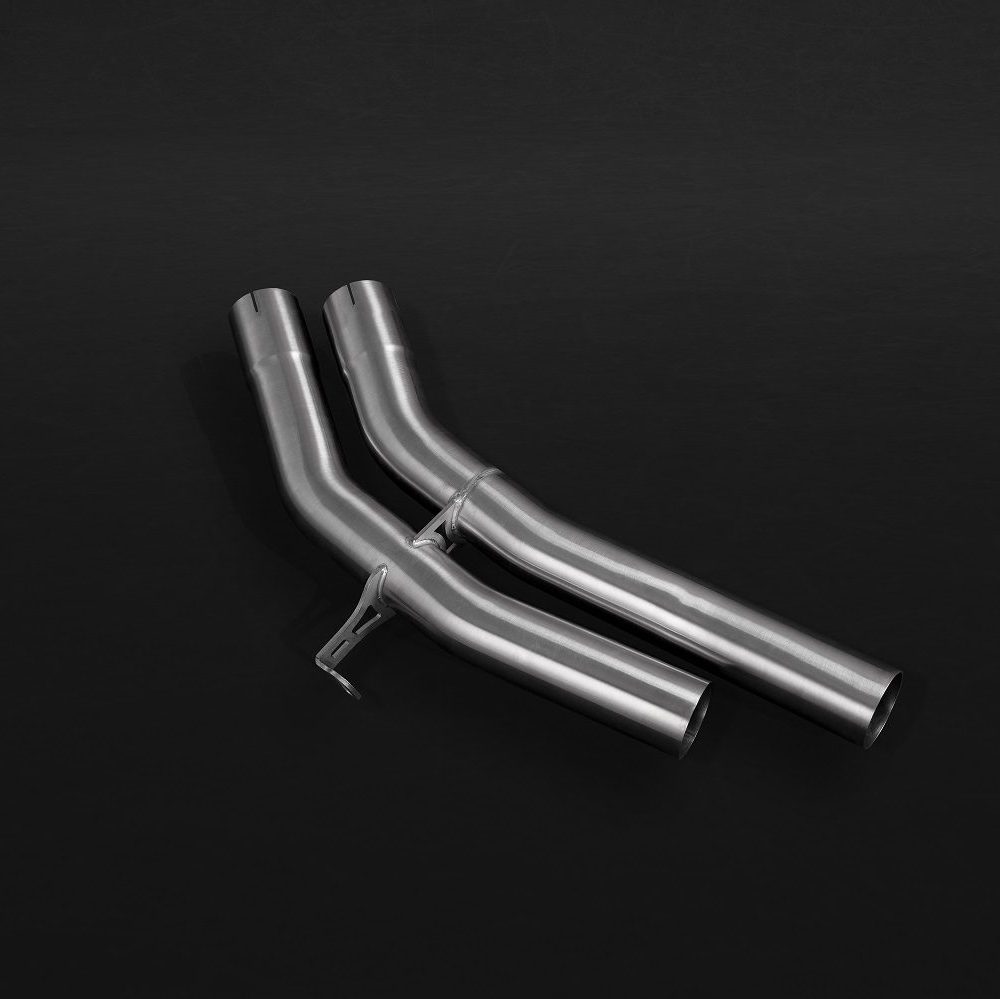Lamborghini Urus/S - Valved Exhaust with MidSilencer Spare and Wicrom Tips (OE Actuators)