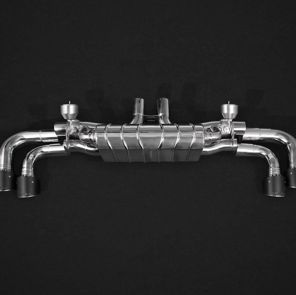 Capristo Valved CES3 Exhaust System with Mid-Pipes & Carbon tips for Lamborghini Urus / S
