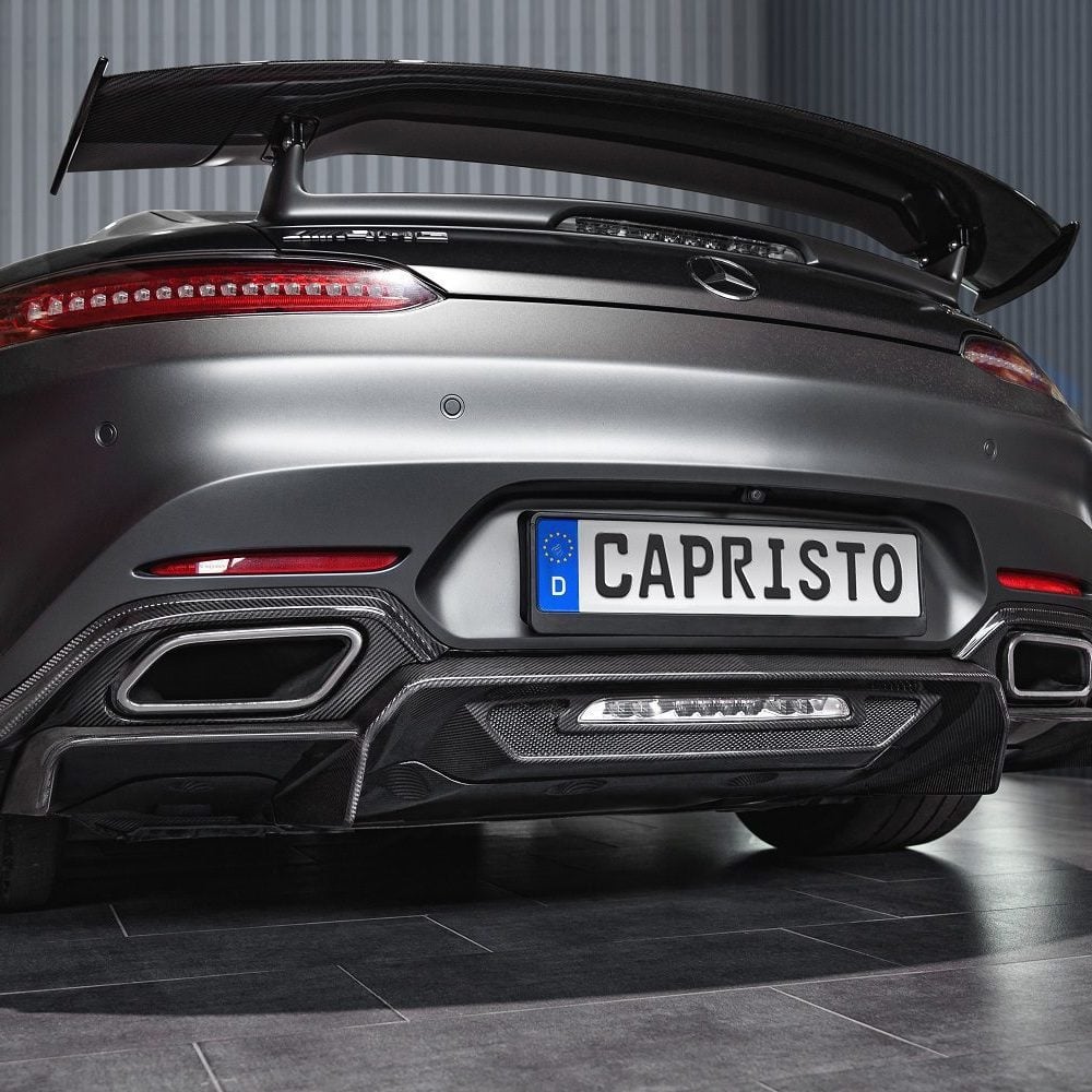 Capristo Carbon Rear Diffuser for R190 Mercedes-AMG GT / GTS