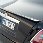 NOVITEC Rear Spoiler Lip for Rolls Royce Ghost II / Black Badge