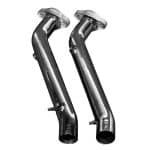 Capristo Ferrari 360 Race Downpipes - Top View