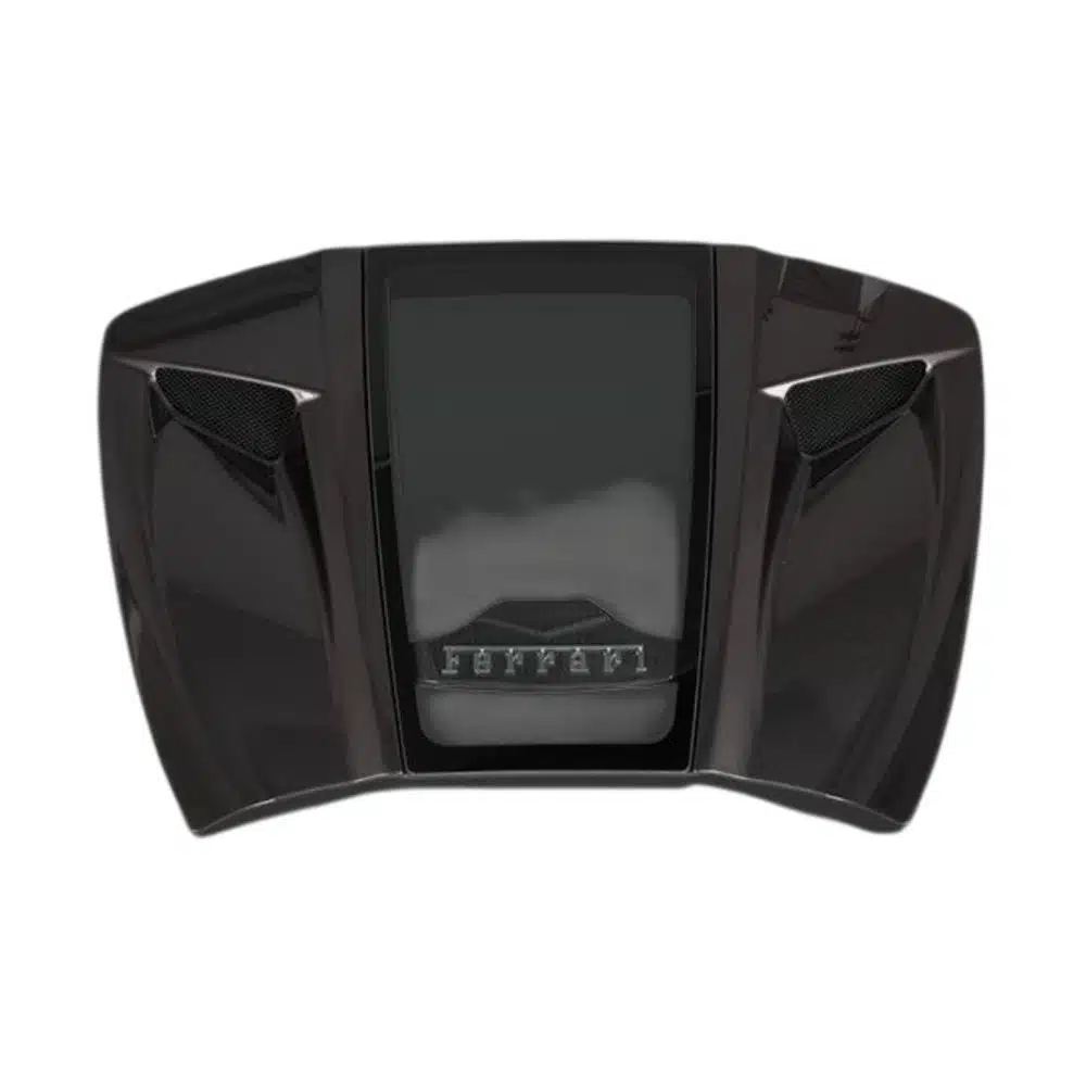 Capristo F8 Spider Carbon Glass Bonnet - Top View