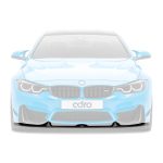ADRO Carbon Front Lip for F8x BMW M3 / M4 Installed on Blue M4 - Lip Highlighted