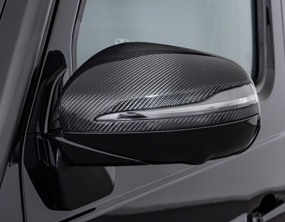 BRABUS Carbon Mirror Caps for W463A Mercedes-AMG G 63, Closeup