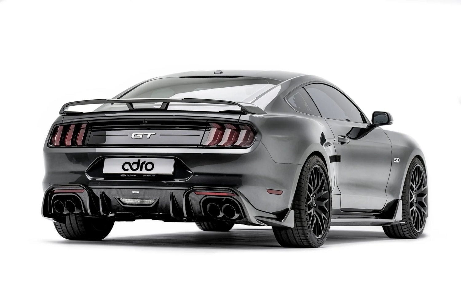 ADRO Carbon Side Skirts for S550 Ford Mustang EcoBoost / GT