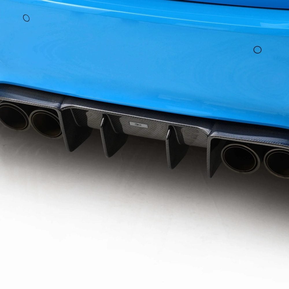 ADRO Carbon Full Body Kit for F82 / F83 BMW M4, Rear Diffuser Closeup