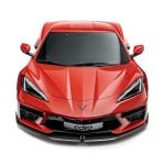 ADRO Carbon Full Body Kit for C8 Chevrolet Corvette Stingray Installed, Front Top View