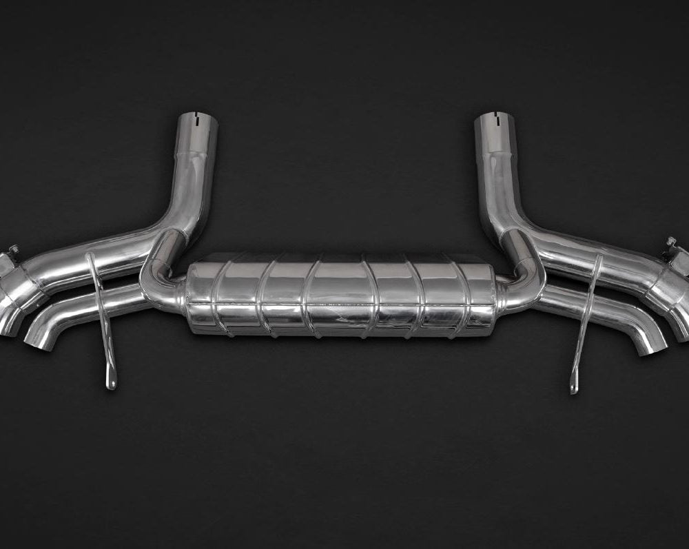 Capristo Valved Exhaust System w/ Mid-Pipes for G15 BMW 850i