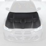 Vorsteiner GTS-V Carbon Bonnet for G8X BMW M3 / M4 Installed, Highlighted