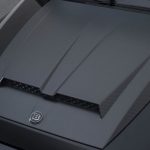 BRABUS Carbon Powerdome Hood Attachment for W463A Mercedes-AMG G 63 Installed, Close View