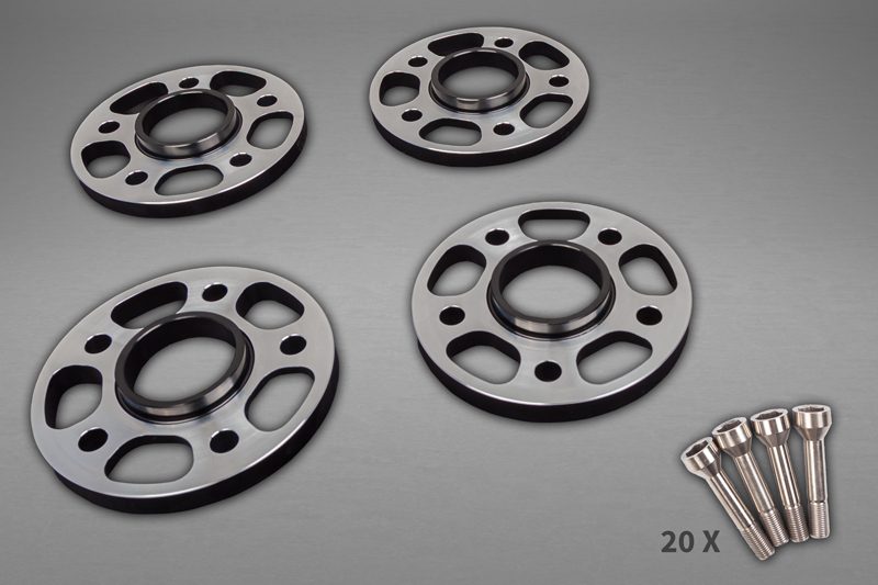 Capristo Wheel Spacers with Titanium Bolts for Ferrari 488 / F8 / SF90