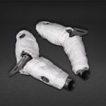 Capristo Race Downpipes with Heat Blankets for Ferrari SF90